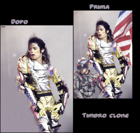 Utilizzo del timbro clone 